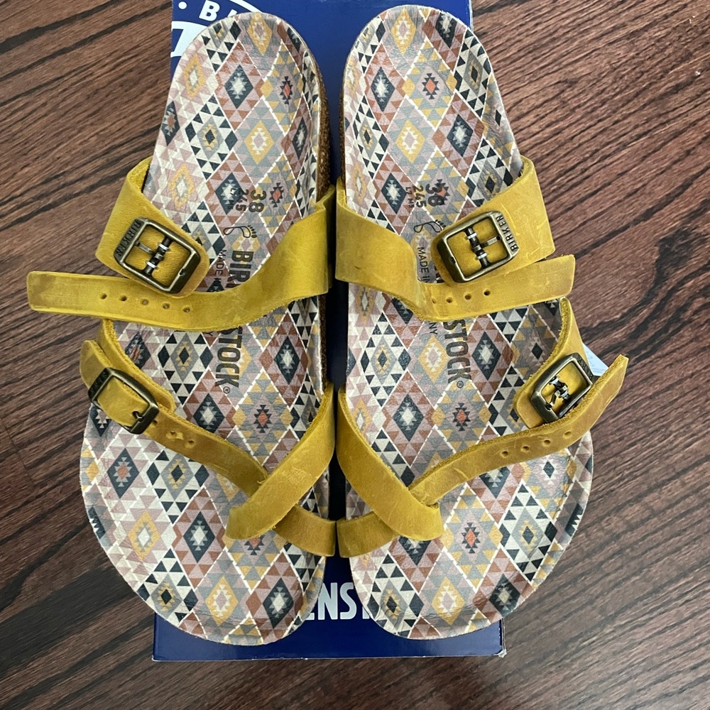 Birkenstock Mayari Ethno Ochre size 38 US 7